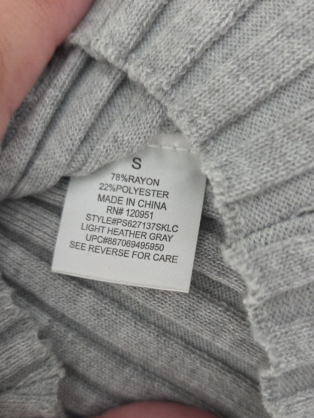 Pink Republic Ribbed Zip-Front Sweater - Picture 9 of 10